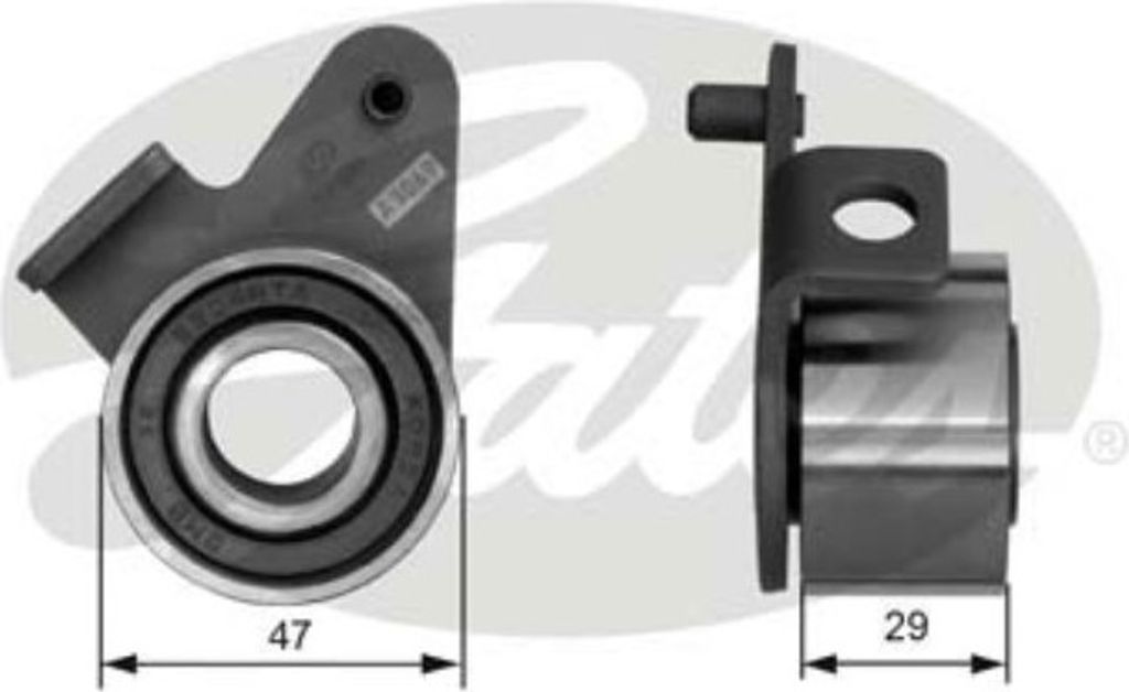 Gates Spannrolle für Keilrippenriemen für Volvo 240 340-360 740 760 940