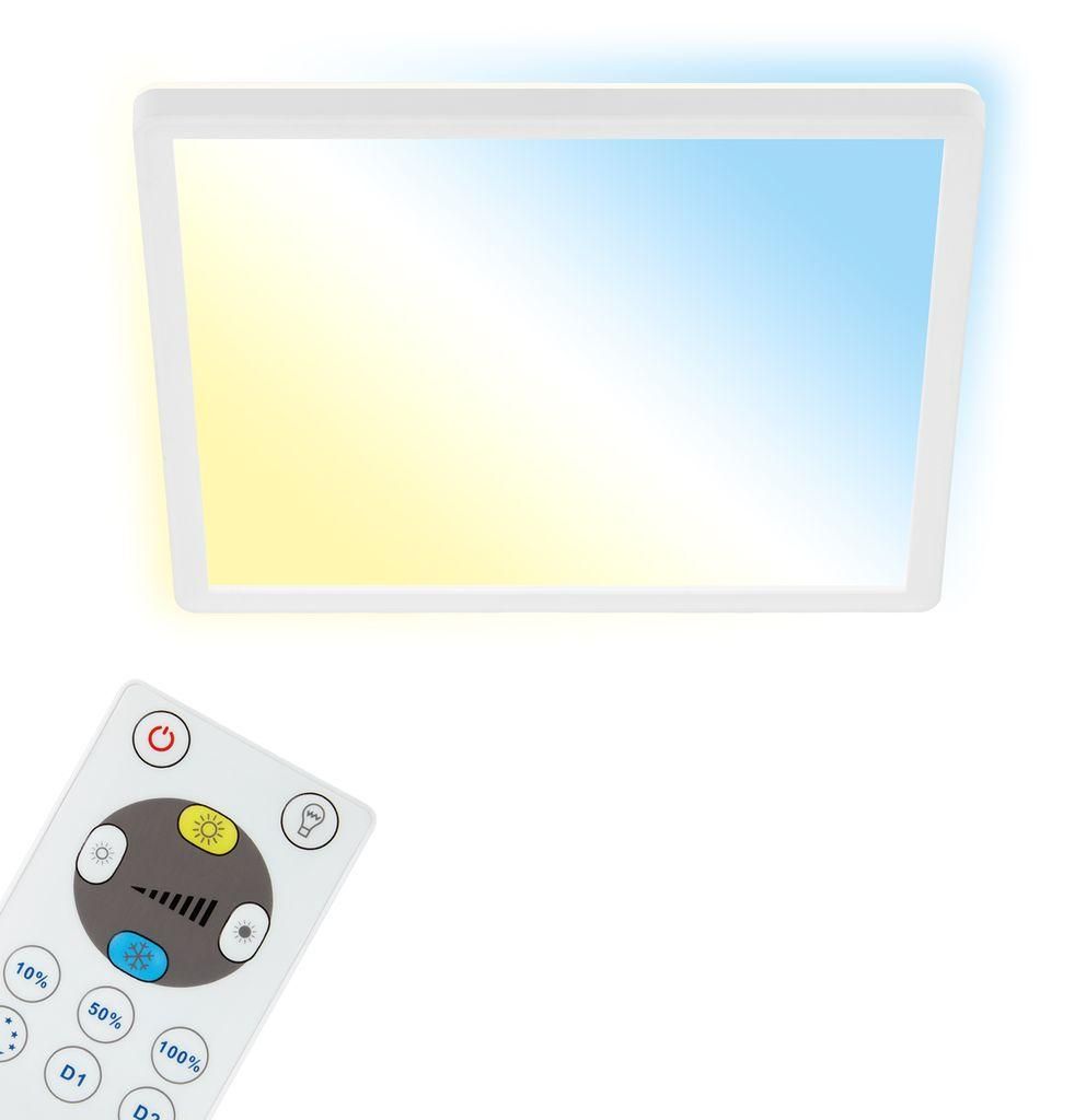 LED Panel Dimmbar Fernbedienung Ultraflach CCT 18W weiß Produktbild 