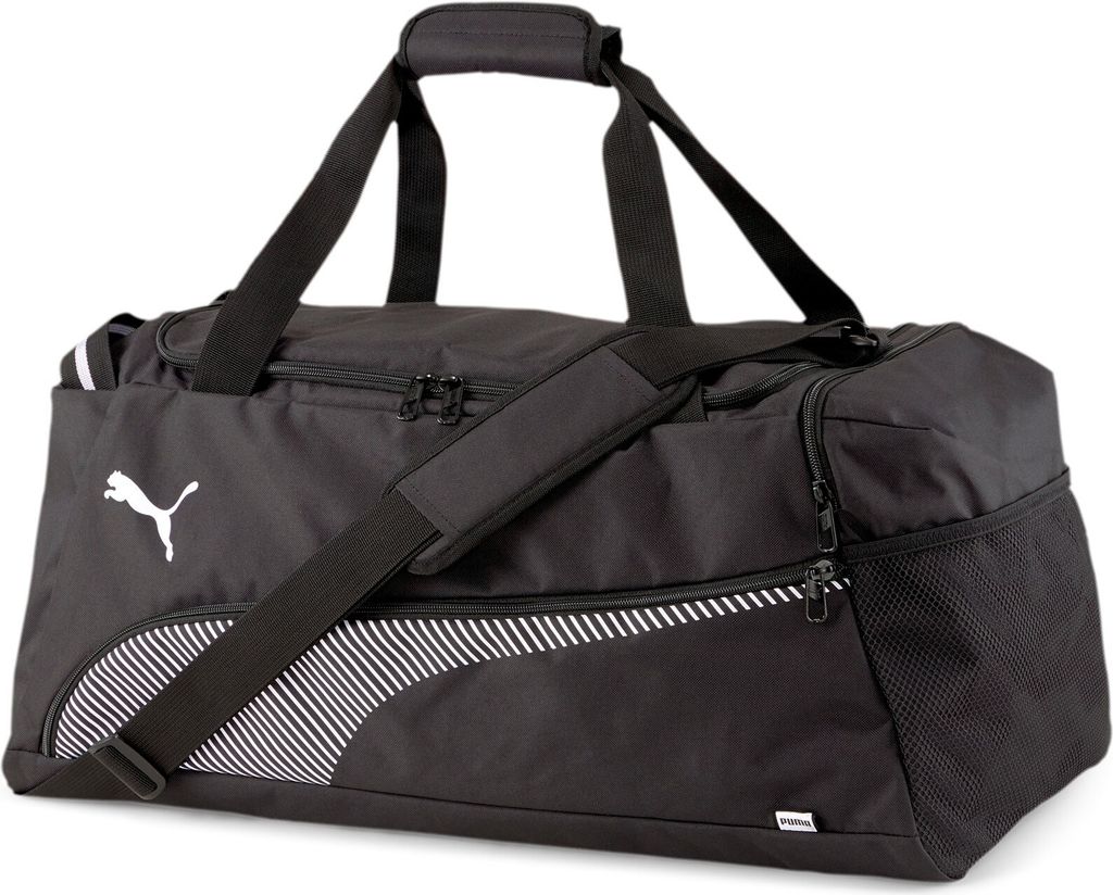 PUMA Fundamentals Sports Bag M PUMA BLACK