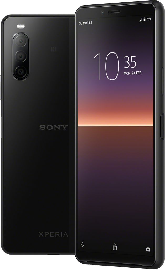 Sony Xperia schwarz Handy 10 128GB II