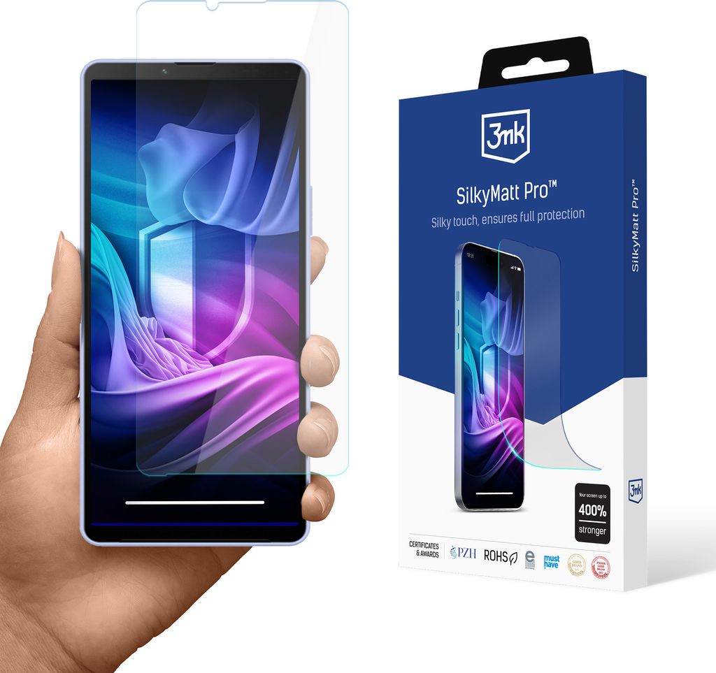 3mk Silky Matt Pro - Matte Schutzfolie für Sony Xperia 10 VI