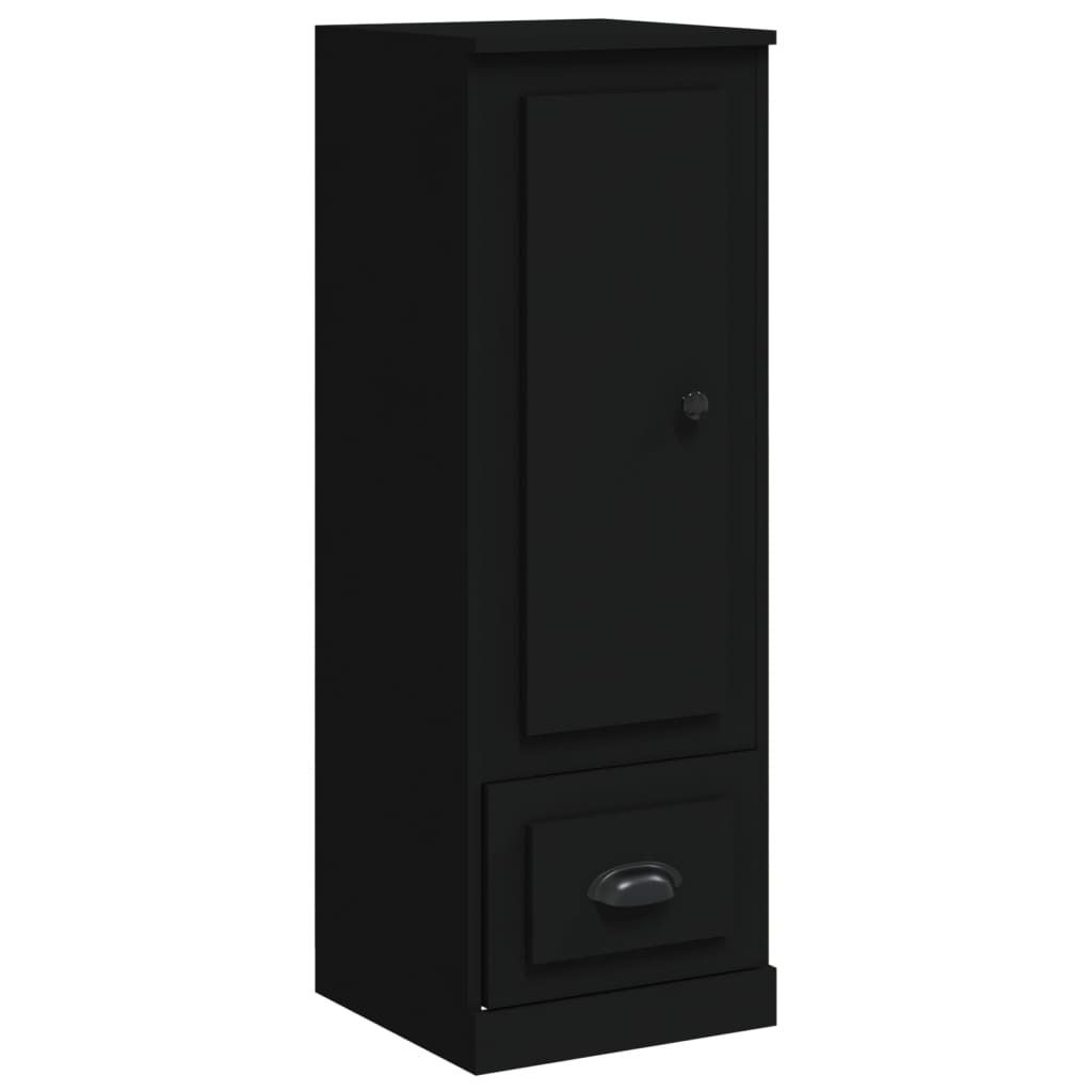"WINTER SALE"Sideboard/Highboard - elegante Design - Mehrzweckschrank - Schwarz 36x35,5x103,5 cm Holzwerkstoff - Kommoden NEU2356970