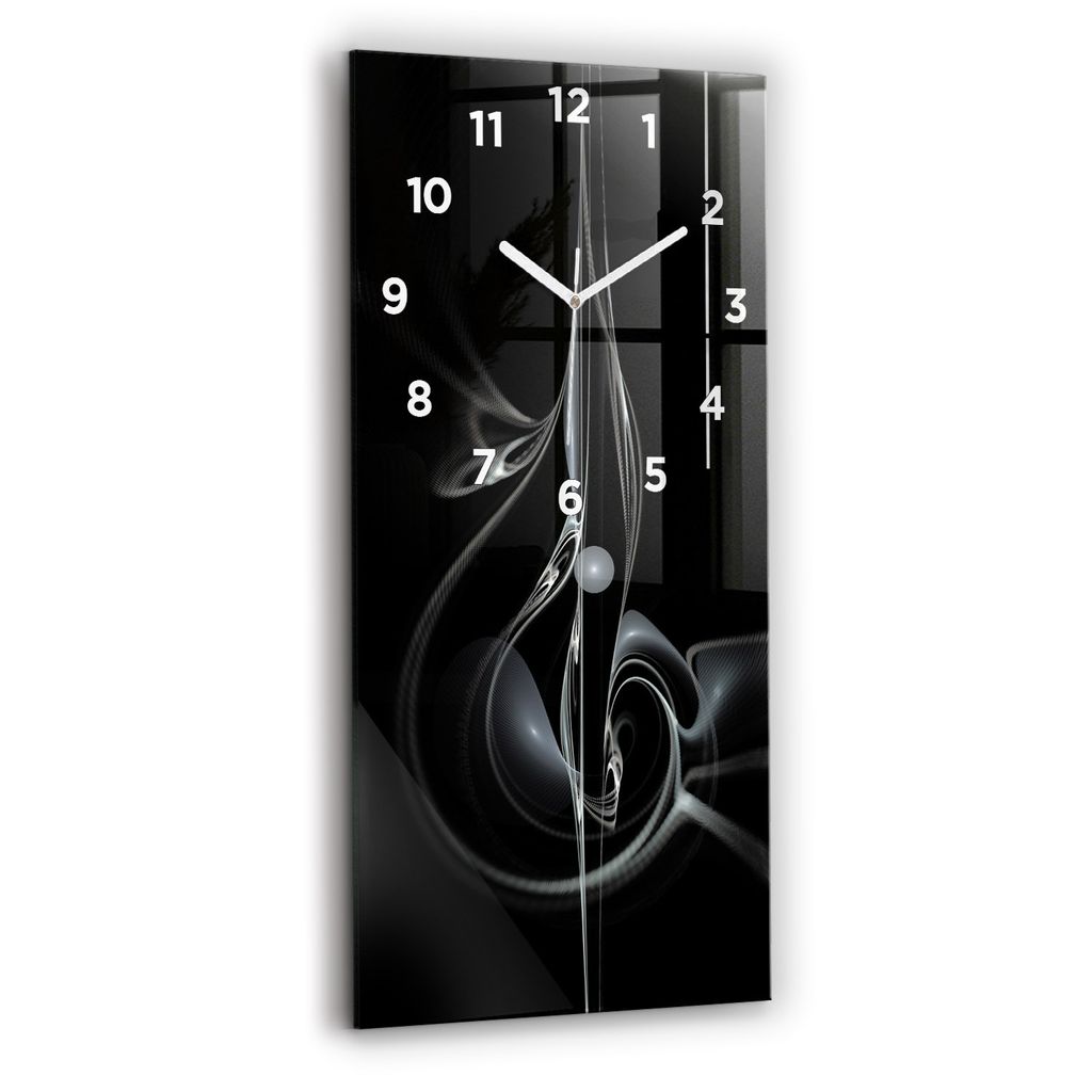 Wallfluent Wanduhr – Stilles Quarzuhrwerk - Uhr Dekoration Produktbild 
