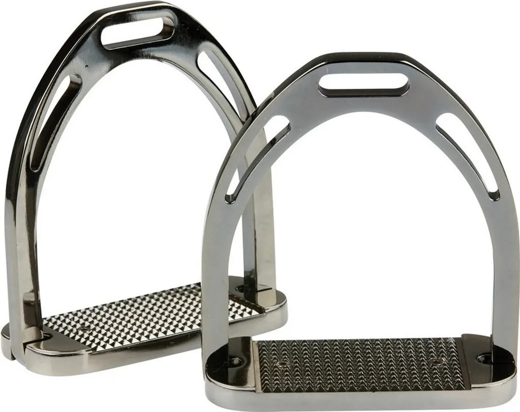 Étrier 115mm Korsteel WB1406 Noir : Adhérence et Fixité de la Jambe