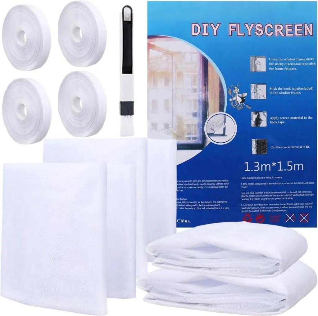 Moustiquaire de fenêtre pour chambre protection efficace contre moustiques