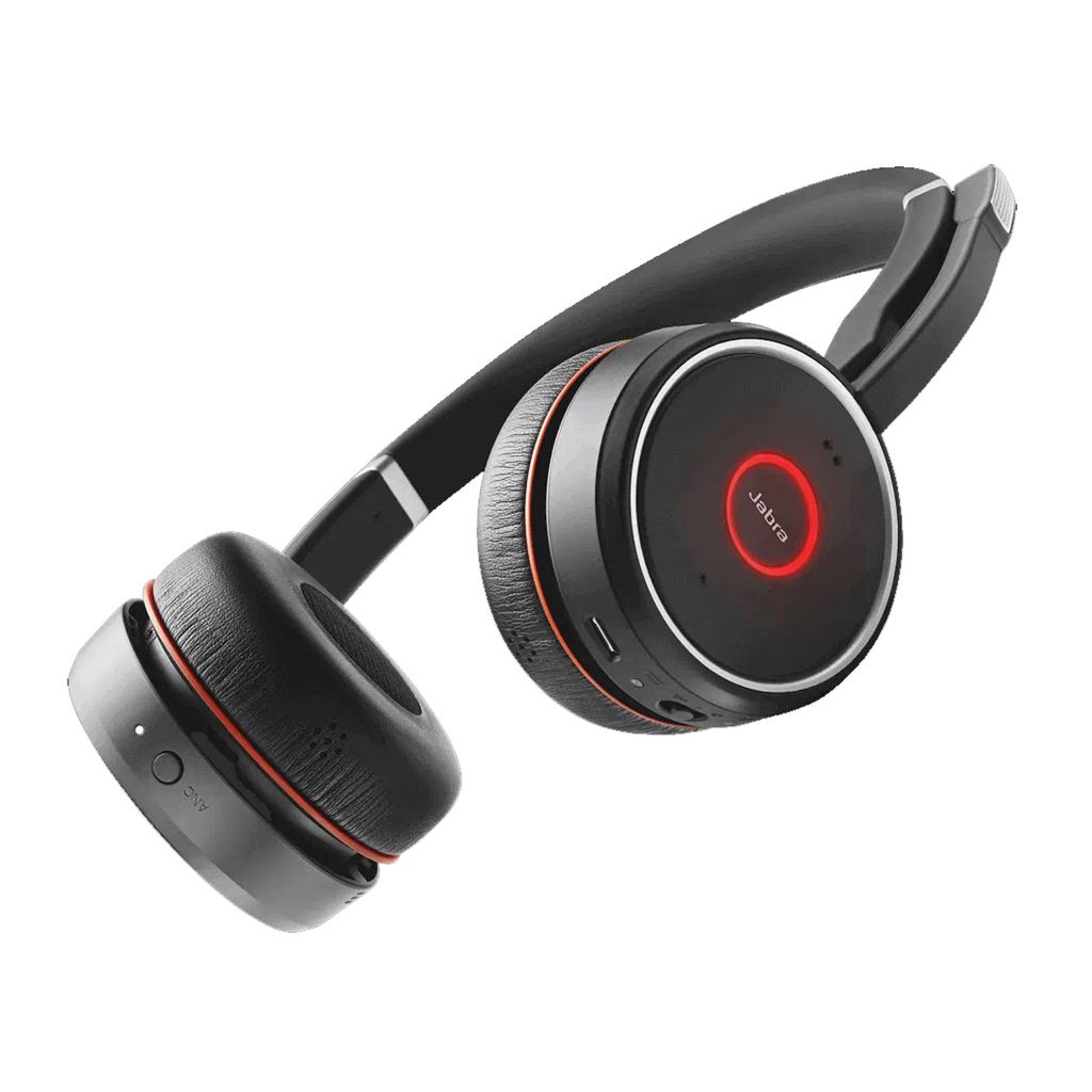 Jabra Evolve 75 100-98510000-99 - Headset - On-Ear - Bluetooth - kabellos - aktive Rauschunterdrückung