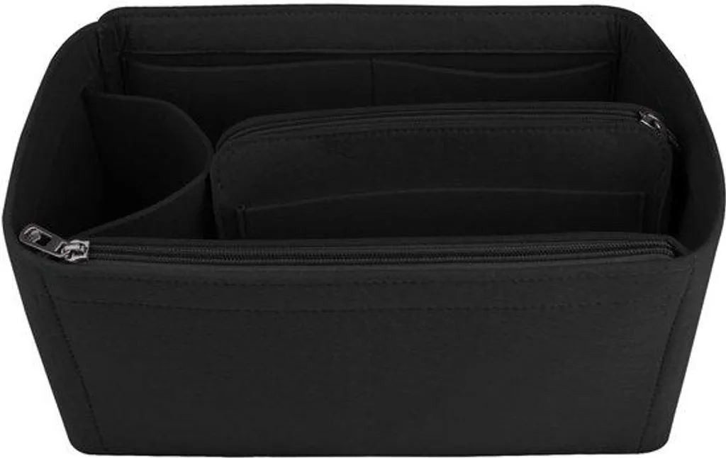 Ne cherchez plus vos clés : Organiseur de sac noir grand format Tote