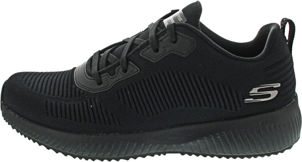 Skechers Skechers Squad sportlicher Schnürer Schwarz Produktbild 