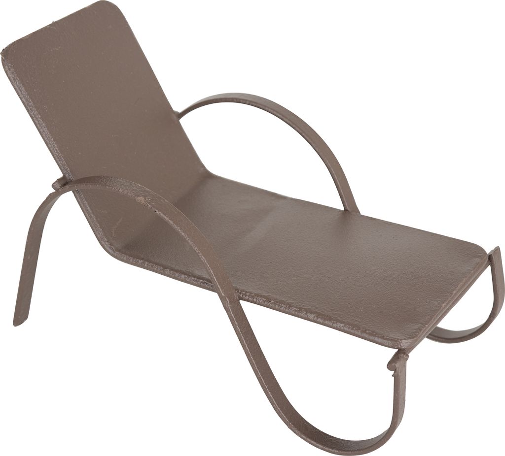 HobbyFun Miniatur Liege Lyss 5.5x11x6.6 cm Puppenhaus Möbel Modellbau Deko