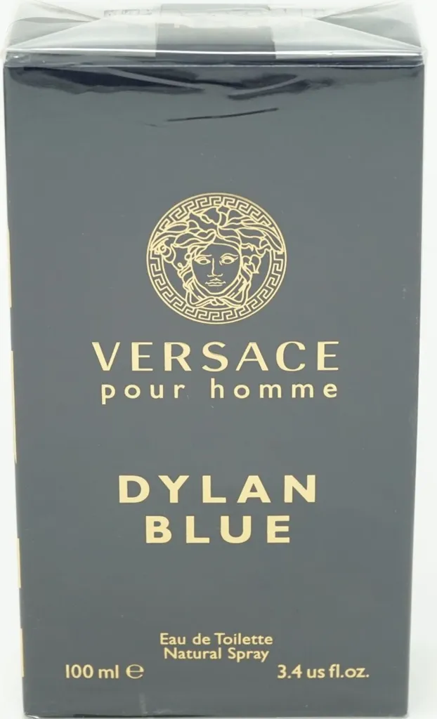 Versace Dylan Blue Eau de Toilette 100 ml - Parfum Homme Boisé Floral