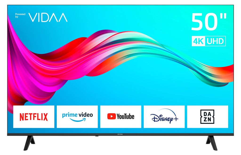 DYON LED-TV Smart 50 VX, 126 cm (50"), , 4K Ultra-HD VIDAA Produktbild 