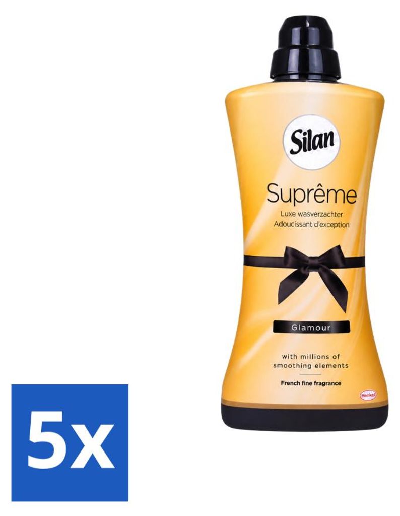 5 x Silan Suprême Glamour Weichspüler - 1,2 l - Produktbild 