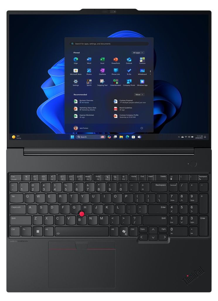 Lenovo ThinkPad E16     G3 16" Ultra5 228v 32/1TB  WQXGA Image du produit 