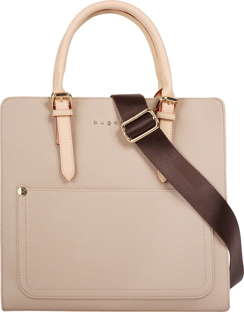 Bugatti Ella Top Handle Beige: Borsa a Tracolla Elegante da Donna - 4