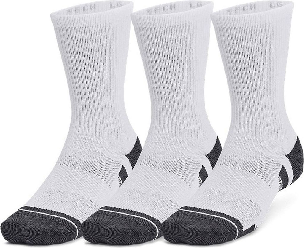 Ponožky UA Performance Tech 3pk Crew-WHT Obrázek produktu 