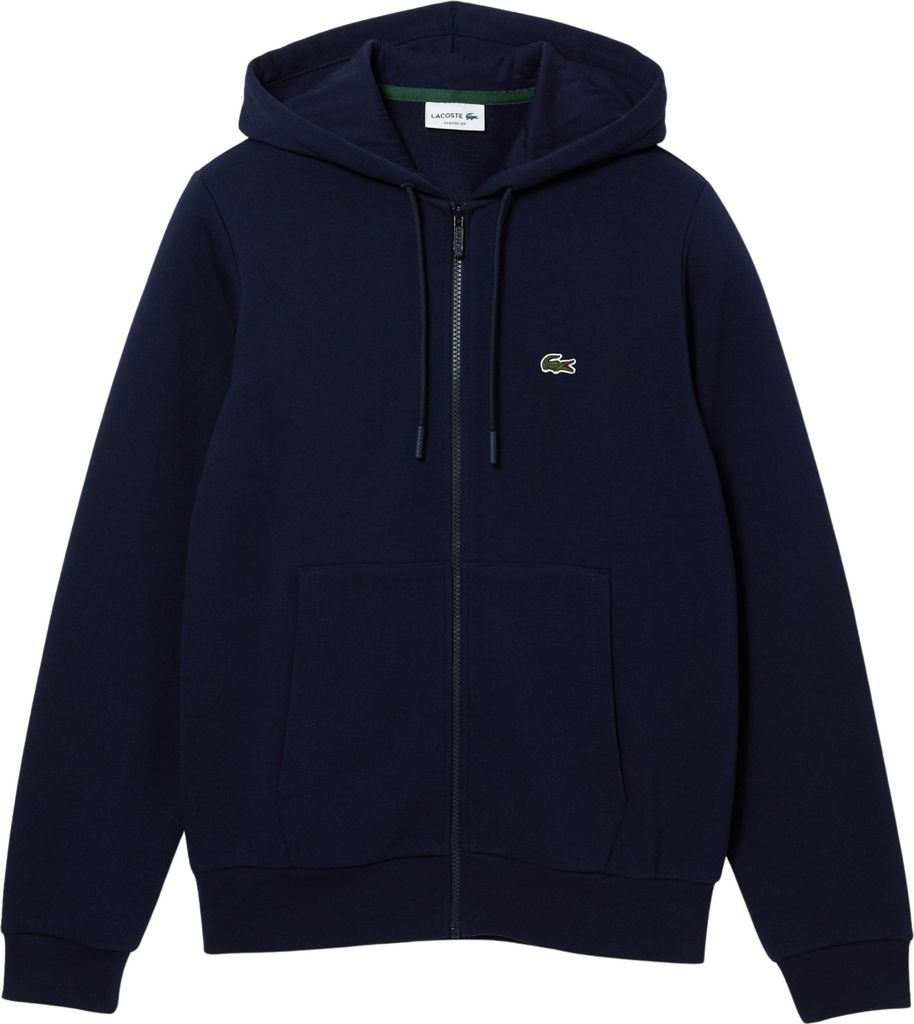 Lacoste Jacke Sweatshirt mit Kängurutasche aus Fleece Produktbild 