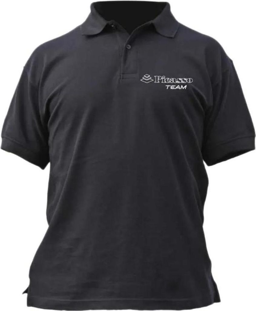 Picasso Team Kurzarm-poloshirt Blau L Herren Blau L