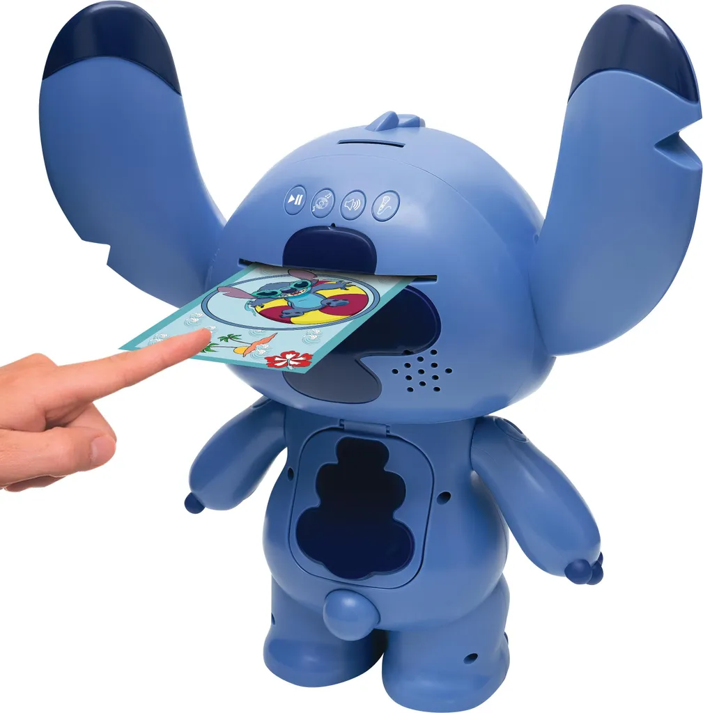 Tirelire Stitch interactive avec aspirateur à billets et code secret - 3