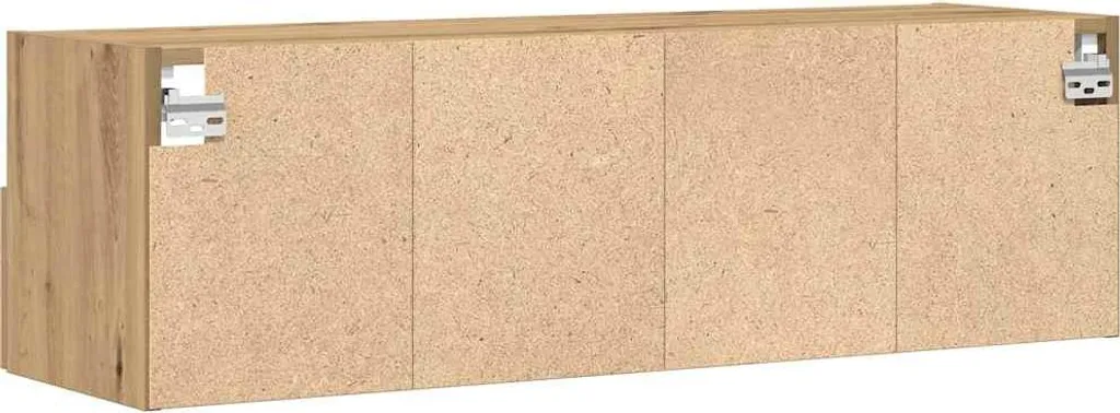 Maison Exclusive - Mobile TV 2 pezzi in rovere Artisan 100 x 30 x 30 cm - 9