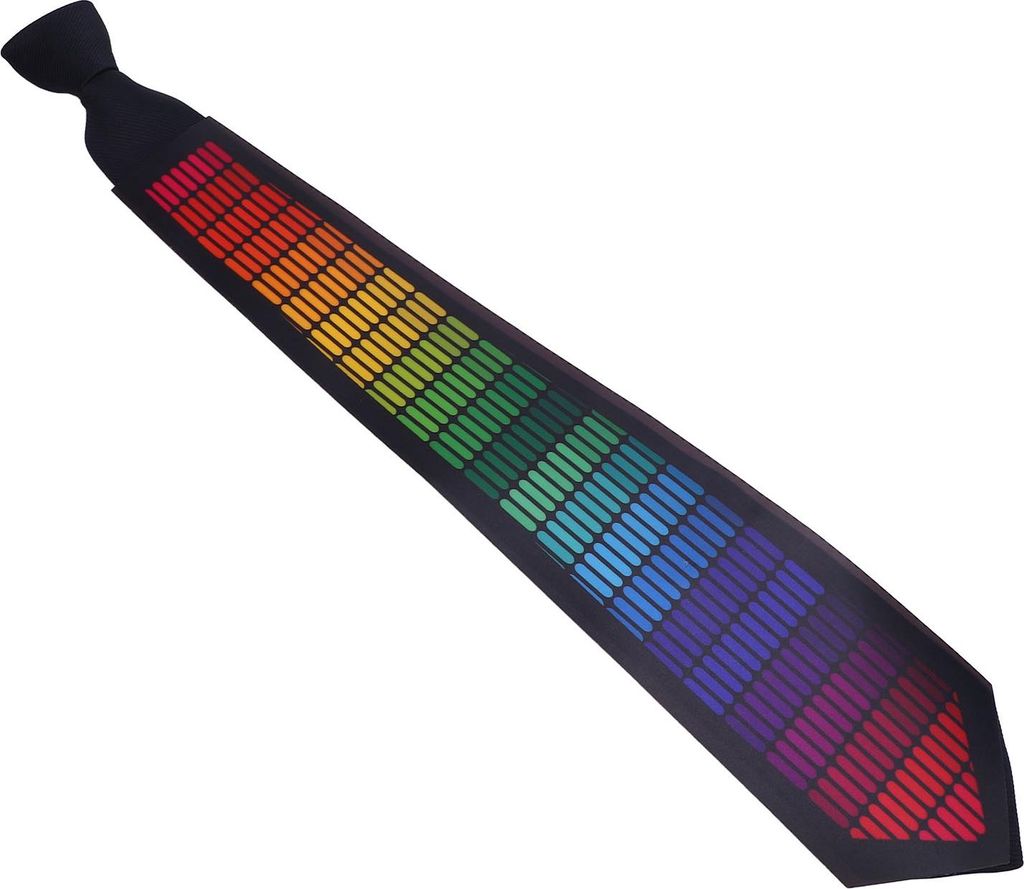 Sound Activated Light Up Krawatte LED Glow Party Kleidung Outfits GX-TA-04 für Männer Frauen DJs Bars Rave Partys Karneval