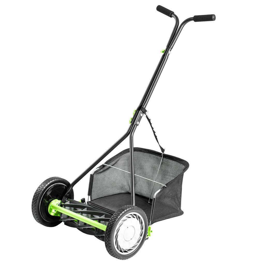 Earthwise Spindelmäher 9 Klingen 16" mit abnehmbaren Produktbild 