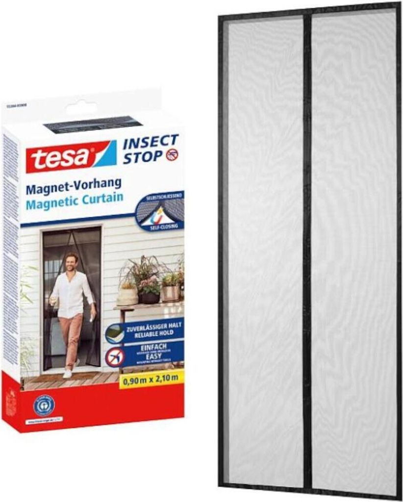 Tenda magnetica Tesa 2,1 m x 0,9 m con chiusura automatica Immagine del prodotto 