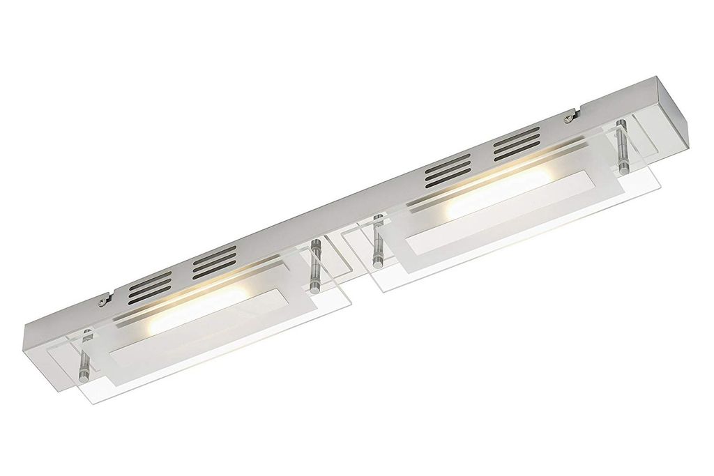 LED Deckenleuchte Badezimmerlampe Briloner Splash 2293-028 Glas