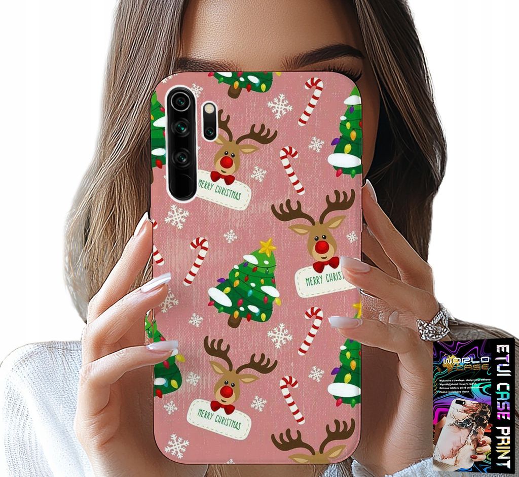 Fall Für Xiaomi Note 8 - Weihnachtsbaum Rentier Weihnachtsbaum Designs