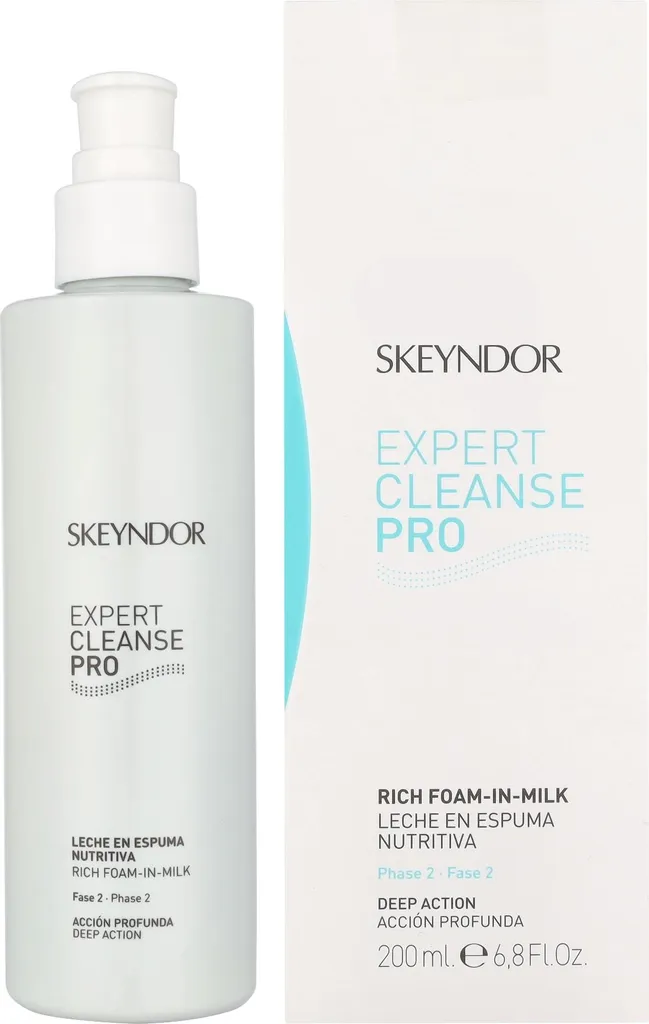 Mousse Nettoyante Lactée Skeyndor Rich Foam In Milk pour Peau Sèche