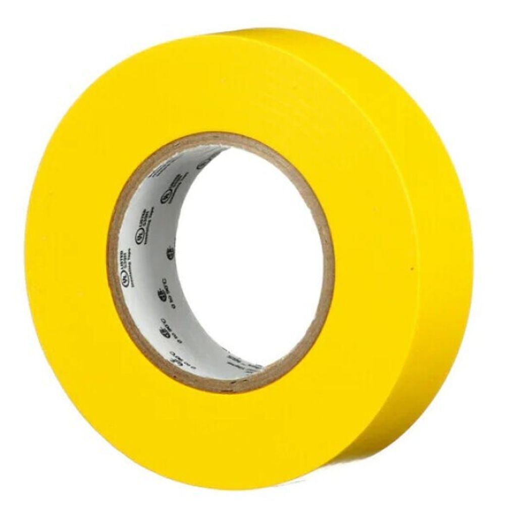 3M Deutschland PVC Elektro-Isolierband Temflex165 gelb15X10 7100184732