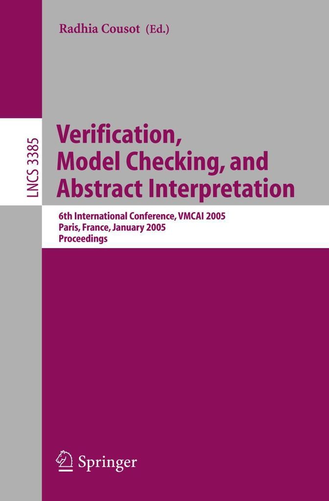 Verifikation, Modellüberprüfung und abstrakte Interpretation