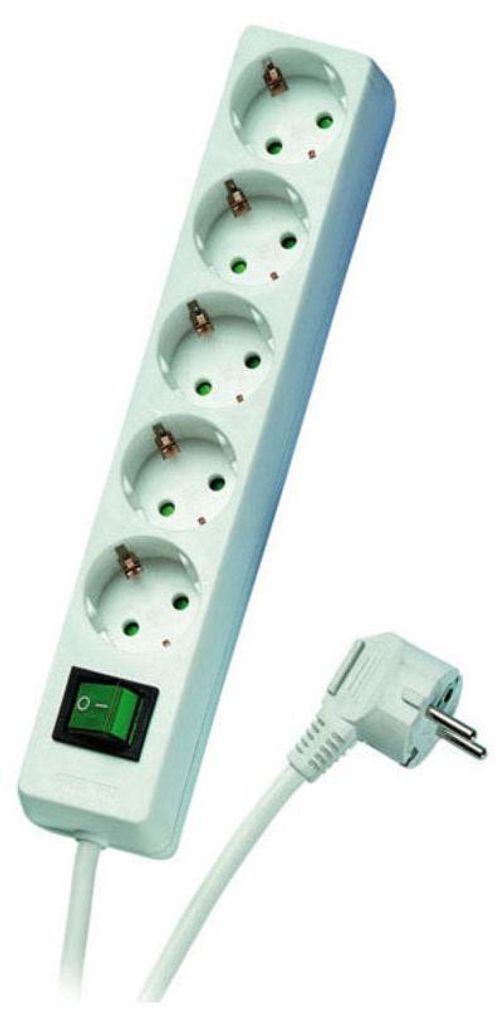 ViVanco™EBLS 5W, 1,4 m, Vnitřní, 1,5 mm², Bílá, 5 AC Obrázek produktu 