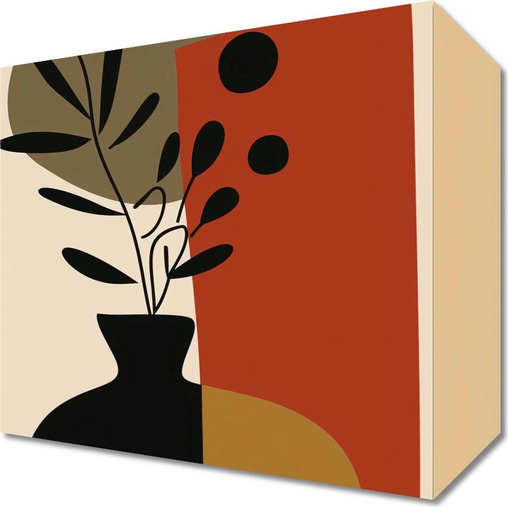 Bild 20x20cm Dynamik der Komposition