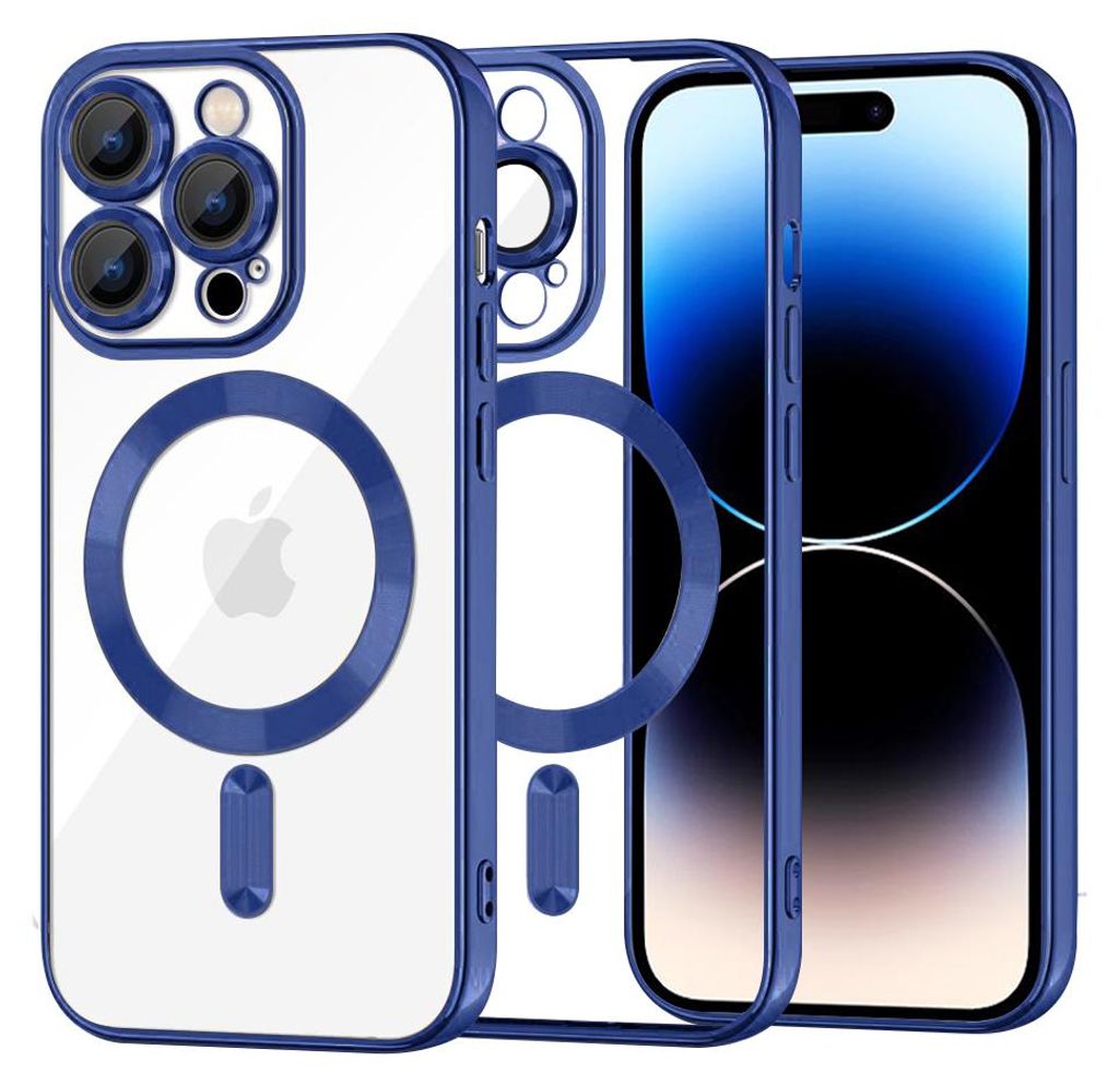 Techsuit Luxury Crystal Back Cover Hülle mit MagSafe für Produktbild 