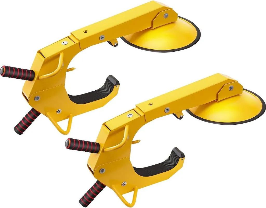 Lot de 2 pinces de blocage de roue universelles pour remorque et SUV