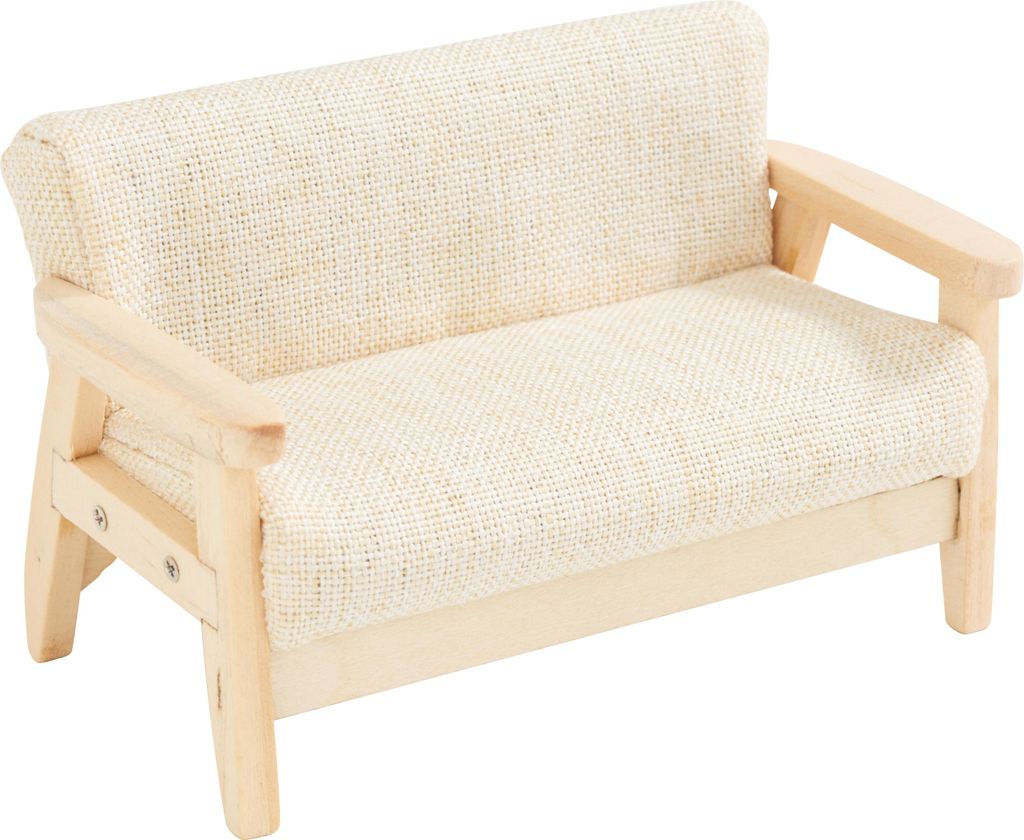 HobbyFun Miniatur Sofa 1 Stk Breite 8.5cm Länge 5.5cm Höhe Produktbild 