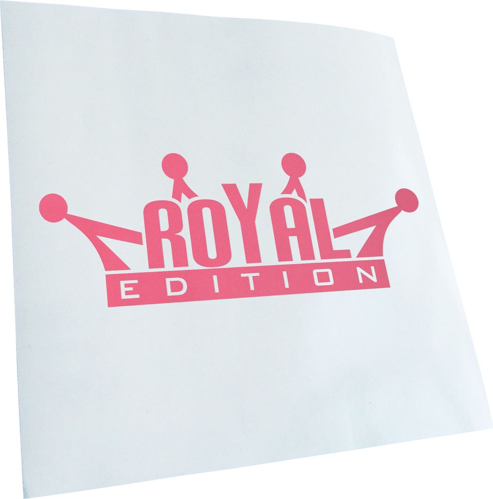 Kiwistar - Autoaufkleber - Royal Edition - Flieder - 20x7cm - Aufkleber für Auto, Laptop, Fahrrad, LKW, Motorrad mehrfarbig JDM Decal Racing