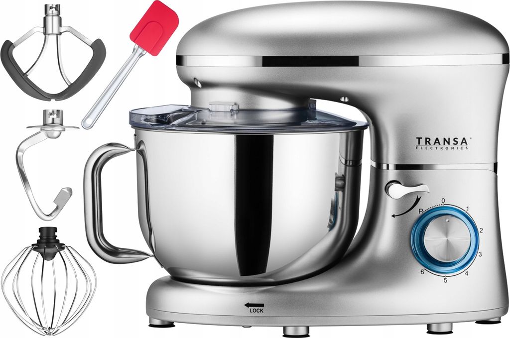 SilverChef PLANETARY KITCHEN ROBOT MIXER 6L GROSSE LEISTUNG 3.000W