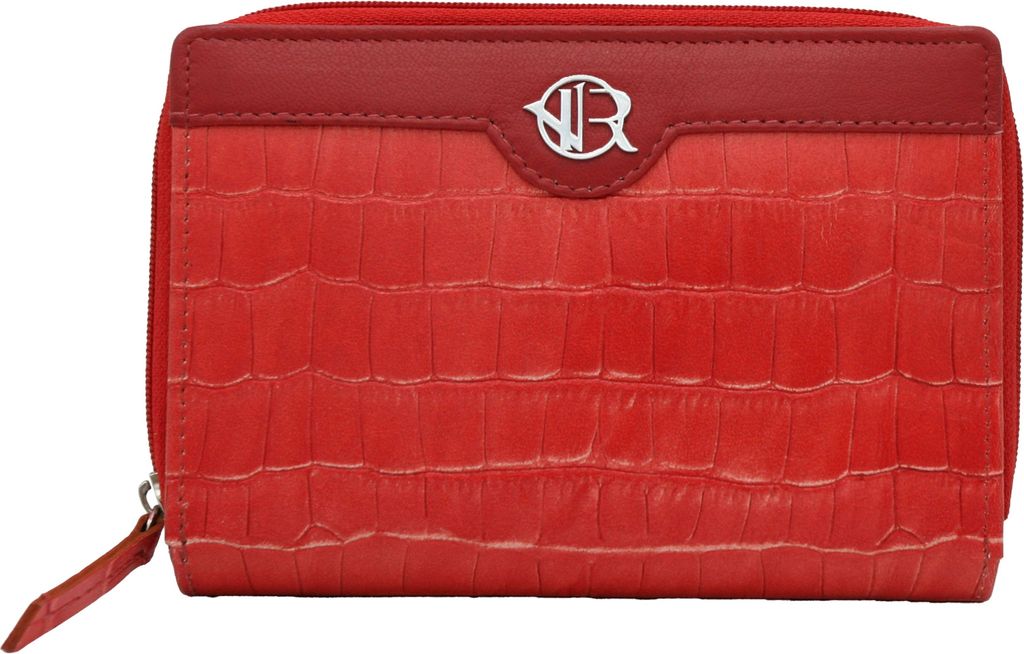 Rovicky Portemonnaie aus Leder für Frauen Kings rot One size