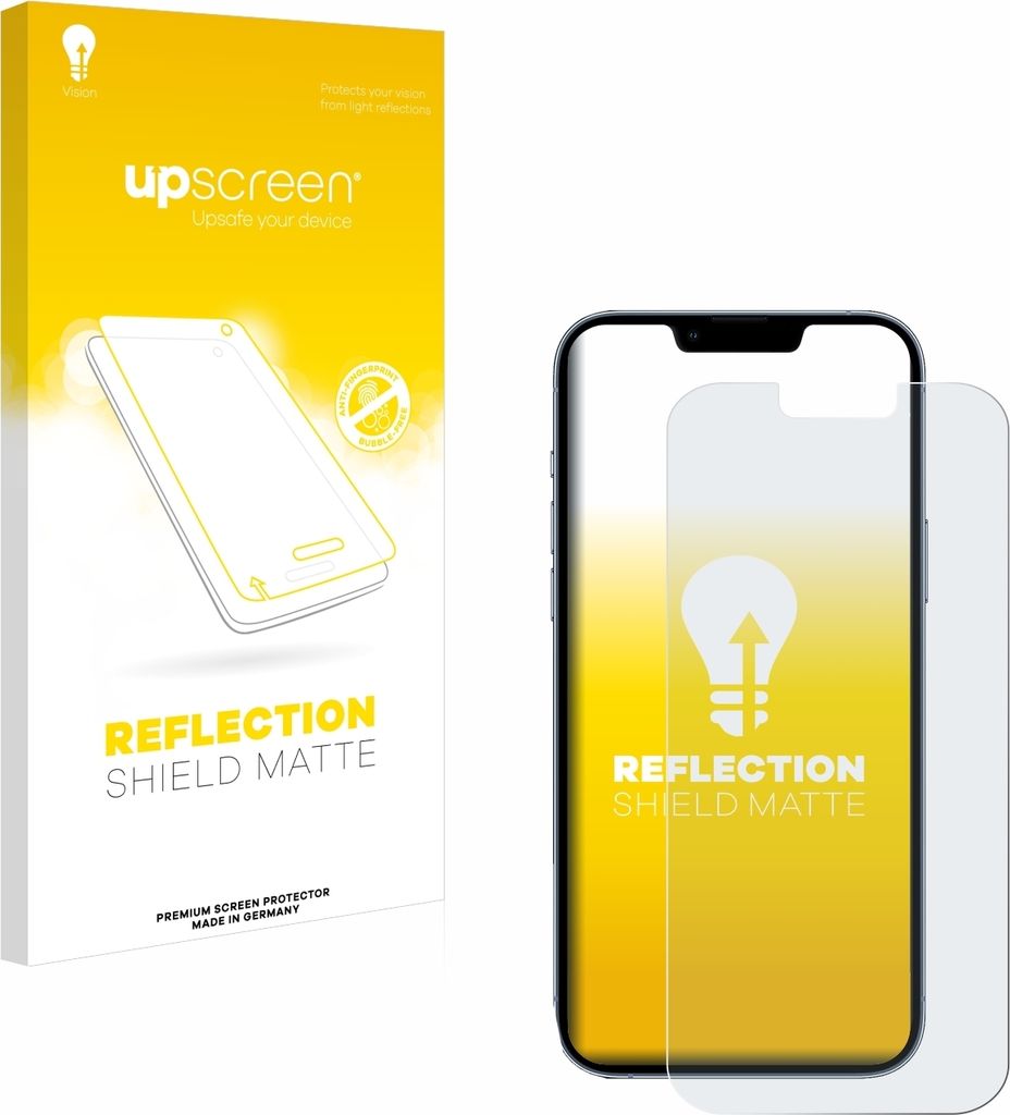 upscreen Schutzfolie für Apple iPhone 13 Pro Max Displayschutz Displayschutzfolie Folie Matt Entspiegelungsfolie