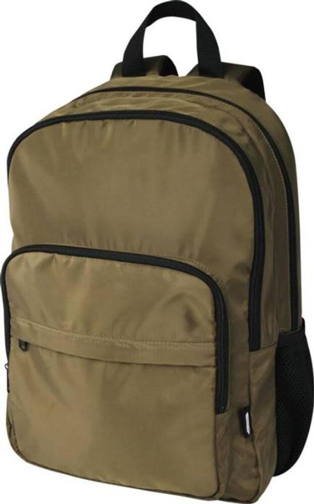 Rucksack für Laptops "Trend Plus", 15, recyceltes Material, 20L PF4656 (Einheitsgröße) (Tannengrün)