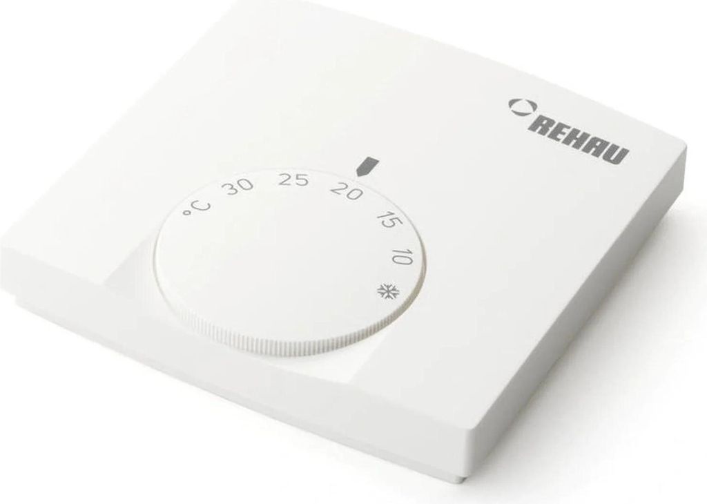 Régulateur de température REHAU, E, 230 V, 1 pièce. Image du produit 