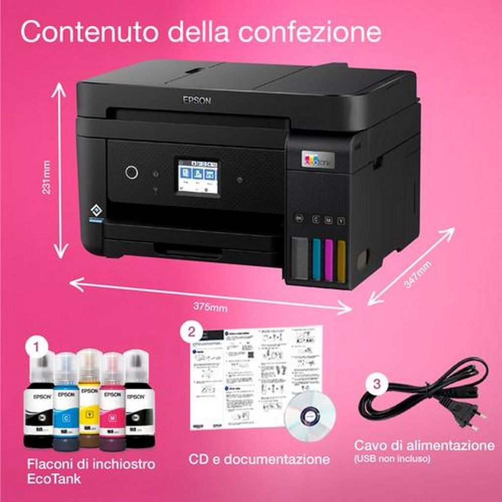 Epson EcoTank ET-4800 - Multifunkční tiskárna - barevná - Obrázek produktu 