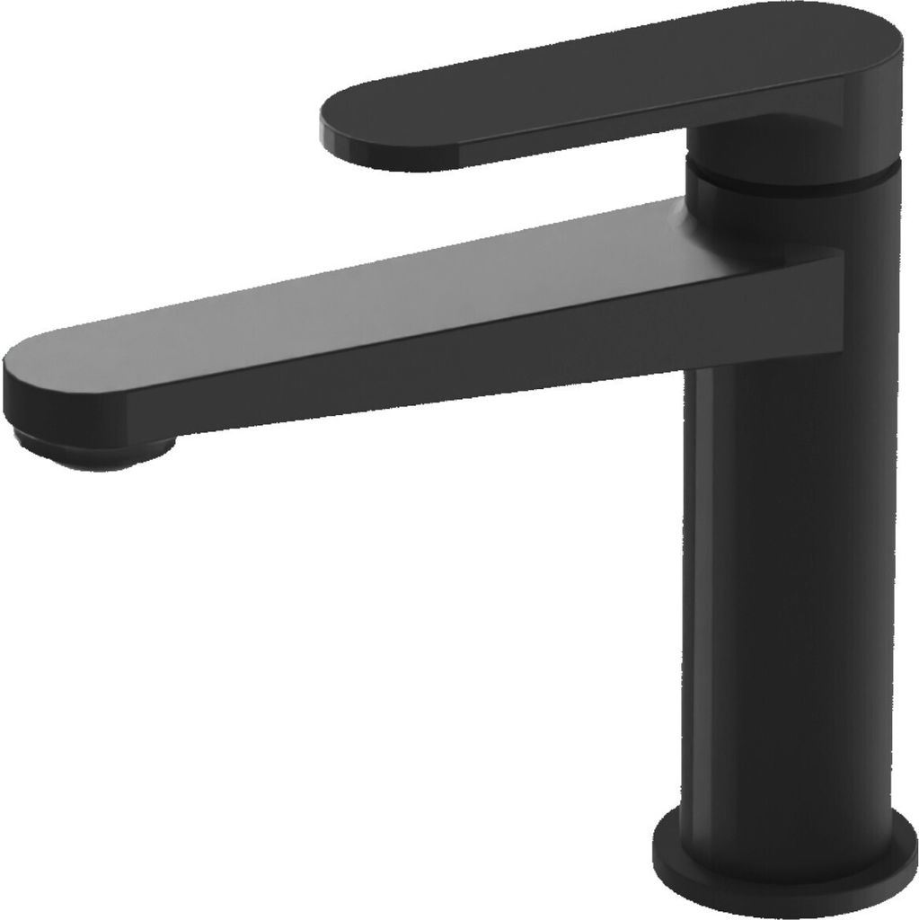 LAVITA Waschtischarmatur - Cetus Matt Schwarz | Wasserhahn | Mischbatterie für Waschbecken | Waschtisch-Armaturen Badezimmer | Einhand-Waschtischb...