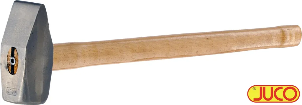 Marteau de serrurier 8kg acier trempé massette robuste usage intensif noir