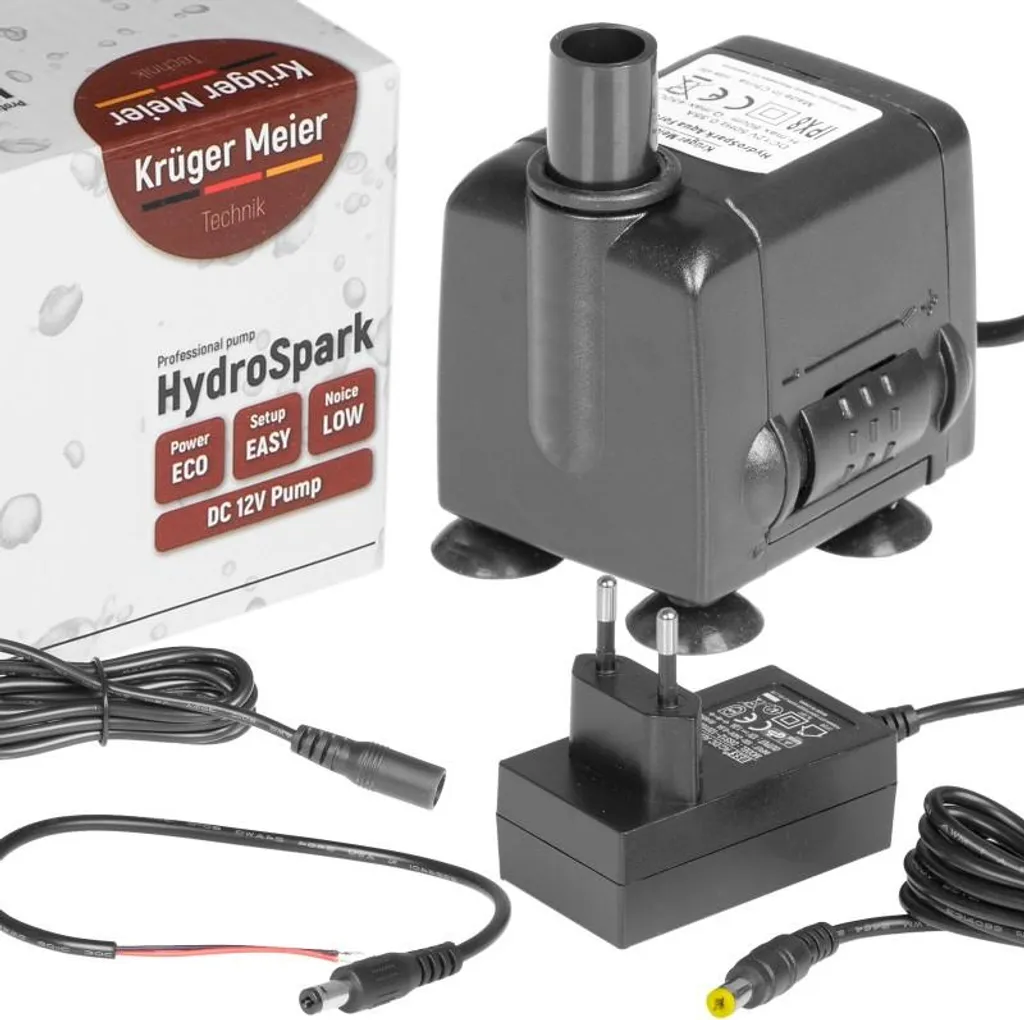 HydroSpark All Connect pompe à eau silencieuse 450l/h bi-tension 12V