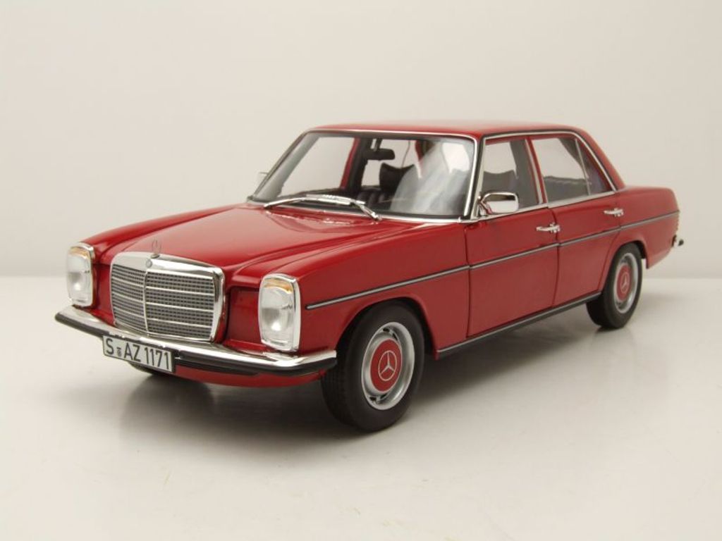 Mercedes 200 /8 Strichachter W115 1973 rot Modellauto 1:18 Produktbild 
