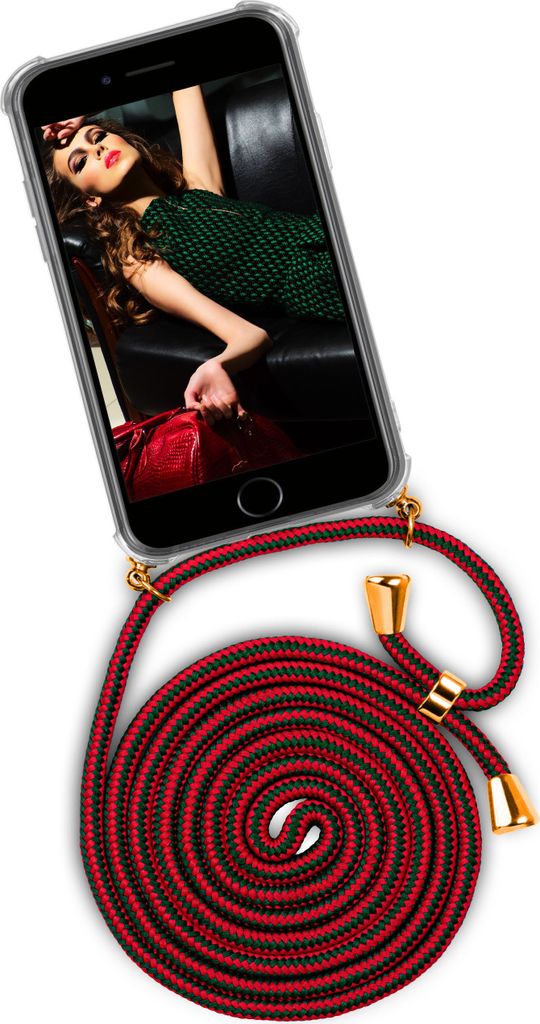 TWIST-Case + TWIST-Cord für iPhone 7 Plus / iPhone 8 Plus, Farbe:Ciao Bella (Gold)