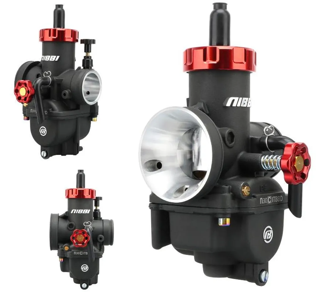 Carburateur NIBBI PE30 30mm pour éliminer les trous à l'accélération