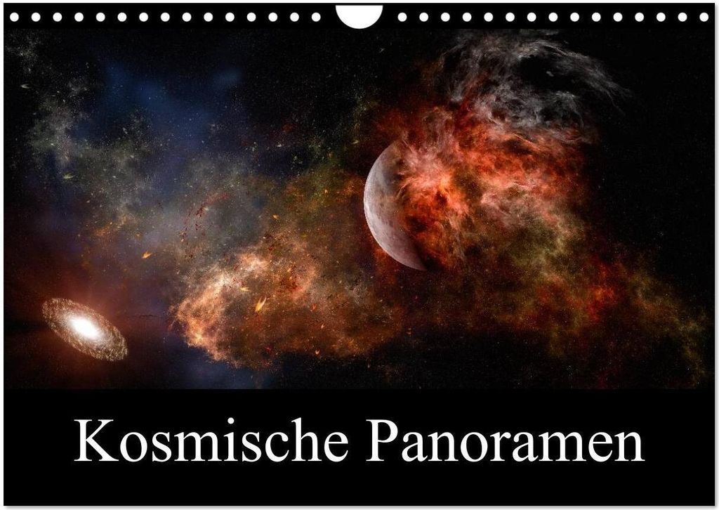 Kosmische Panoramen (Wandkalender 2026 DIN A4 quer), CALVENDO Monatskalender